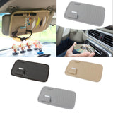 Maxbell Car Visor CD Case Organizer 11.8x6.3inch Versatile Lightweight Storage Pouch Black