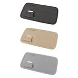 Maxbell Car Visor CD Case Organizer 11.8x6.3inch Versatile Lightweight Storage Pouch Black