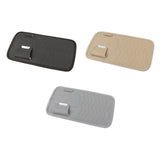 Maxbell Car Visor CD Case Organizer 11.8x6.3inch Versatile Lightweight Storage Pouch Black