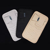 Maxbell Car Visor CD Case Organizer 11.8x6.3inch Versatile Lightweight Storage Pouch Black