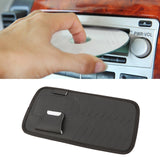 Maxbell Car Visor CD Case Organizer 11.8x6.3inch Versatile Lightweight Storage Pouch Black