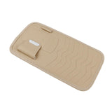 Maxbell Car Visor CD Case Organizer 11.8x6.3inch Versatile Lightweight Storage Pouch Beige