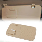 Maxbell Car Visor CD Case Organizer 11.8x6.3inch Versatile Lightweight Storage Pouch Beige