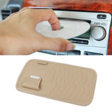 Maxbell Car Visor CD Case Organizer 11.8x6.3inch Versatile Lightweight Storage Pouch Beige