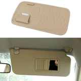 Maxbell Car Visor CD Case Organizer 11.8x6.3inch Versatile Lightweight Storage Pouch Beige