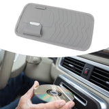 Maxbell Car Visor CD Case Organizer 11.8x6.3inch Versatile Lightweight Storage Pouch Grey