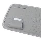 Maxbell Car Visor CD Case Organizer 11.8x6.3inch Versatile Lightweight Storage Pouch Grey