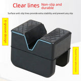 Maxbell 4 Pieces Automotive Jack Rubber Rubber Pad Flexible Black Compact Protective