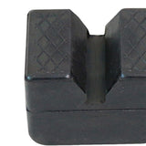Maxbell 4 Pieces Automotive Jack Rubber Rubber Pad Flexible Black Compact Protective
