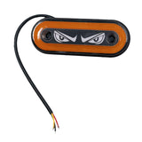 Maxbell Side Marker Light Waterproof Vehicle Exterior Front/Rear 12V/24V Orange