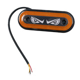 Maxbell Side Marker Light Waterproof Vehicle Exterior Front/Rear 12V/24V Orange