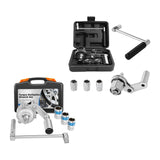 Maxbell Torque Multiplier Wrench Labor Saving 20:1 Torque Ratio Steel Lug Nut Wrench Box Length 20.5 cm