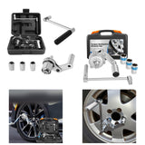 Maxbell Torque Multiplier Wrench Labor Saving 20:1 Torque Ratio Steel Lug Nut Wrench Box Length 20.5 cm
