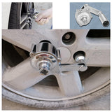 Maxbell Torque Multiplier Wrench Labor Saving 20:1 Torque Ratio Steel Lug Nut Wrench Box Length 20.5 cm