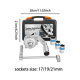 Maxbell Torque Multiplier Wrench Labor Saving 20:1 Torque Ratio Steel Lug Nut Wrench Box Length 28 cm
