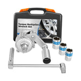 Maxbell Torque Multiplier Wrench Labor Saving 20:1 Torque Ratio Steel Lug Nut Wrench Box Length 28 cm