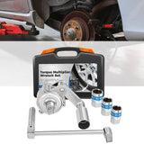 Maxbell Torque Multiplier Wrench Labor Saving 20:1 Torque Ratio Steel Lug Nut Wrench Box Length 28 cm