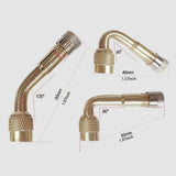 Maxbell Tire Valve Stem Extension Set Auto Tire Extension Rod for Truck Scooter