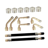 Maxbell Tire Valve Stem Extension Set Auto Tire Extension Rod for Truck Scooter