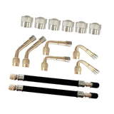 Maxbell Tire Valve Stem Extension Set Auto Tire Extension Rod for Truck Scooter