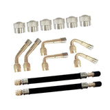 Maxbell Tire Valve Stem Extension Set Auto Tire Extension Rod for Truck Scooter