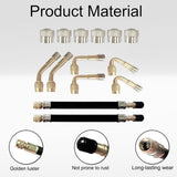 Maxbell Tire Valve Stem Extension Set Auto Tire Extension Rod for Truck Scooter