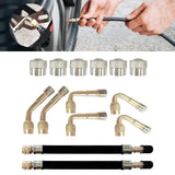 Maxbell Tire Valve Stem Extension Set Auto Tire Extension Rod for Truck Scooter