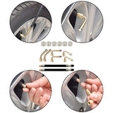Maxbell Tire Valve Stem Extension Set Auto Tire Extension Rod for Truck Scooter