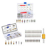 Maxbell Air Conditioning Valve Core Kit Metal Repair Replaces Component Remover Tool Style A