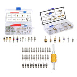 Maxbell Air Conditioning Valve Core Kit Metal Repair Replaces Component Remover Tool Style A