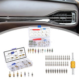 Maxbell Air Conditioning Valve Core Kit Metal Repair Replaces Component Remover Tool Style A