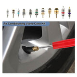 Maxbell Air Conditioning Valve Core Kit Metal Repair Replaces Component Remover Tool Style A