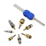 Maxbell Air Conditioning Valve Core Kit Metal Repair Replaces Component Remover Tool Style C