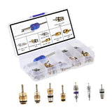 Maxbell Air Conditioning Valve Core Kit Metal Repair Replaces Component Remover Tool Style C