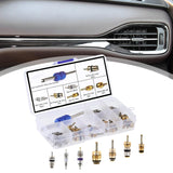 Maxbell Air Conditioning Valve Core Kit Metal Repair Replaces Component Remover Tool Style C