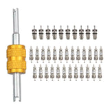 Maxbell Air Conditioning Valve Core Kit Metal Repair Replaces Component Remover Tool Style B