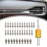 Maxbell Air Conditioning Valve Core Kit Metal Repair Replaces Component Remover Tool Style B