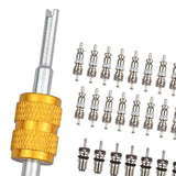 Maxbell Air Conditioning Valve Core Kit Metal Repair Replaces Component Remover Tool Style B