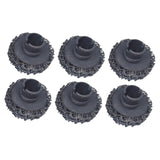 Maxbell 6Pcs Brake Hub Cleaning Discs Brake Drum, Rotor, Studs Rust Removal Black