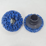 Maxbell 6Pcs Brake Hub Cleaning Discs Brake Drum, Rotor, Studs Rust Removal Blue