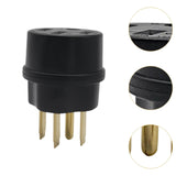 Maxbell RV Power Adapter RV Power Conversion Plug for Industrial Machines Truck