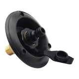 Maxbell RV City Water Inlet with Check Valve Replace Parts for Motorhomes Boats Black