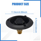 Maxbell RV City Water Inlet with Check Valve Replace Parts for Motorhomes Boats Black