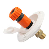 Maxbell RV City Water Inlet with Check Valve Replace Parts for Motorhomes Boats White
