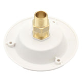 Maxbell RV City Water Inlet with Check Valve Replace Parts for Motorhomes Boats White