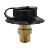 Maxbell RV City Water Inlet Connection Fittings Convenient Reliable with Check Valve Black
