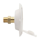 Maxbell RV City Water Inlet with Check Valve Hookup Marine Backflow Preventer