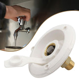 Maxbell RV City Water Inlet with Check Valve Hookup Marine Backflow Preventer