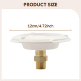 Maxbell RV City Water Inlet with Check Valve Hookup Marine Backflow Preventer