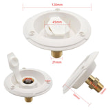 Maxbell RV City Water Inlet with Check Valve Hookup Marine Backflow Preventer